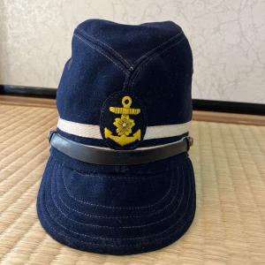 日本軍 旧日本軍 略帽 帽子 日本海軍 海軍 ほろ苦く