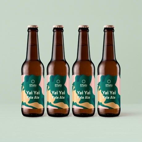 八ヶ岳山麓のクラフトビール　Yai Yai Pale Ale 4本セット