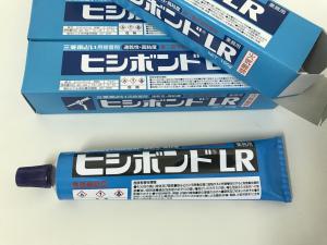 三菱ケミカル ヒシボンドLR 100g×４箱 雨どい用接着剤 速乾性・高粘度 雨どい/塩ビパイプ ③