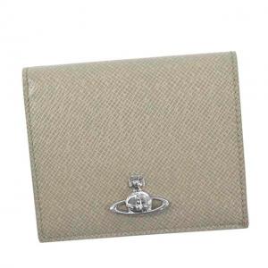 ◆新品本物◆ヴィヴィアン SOFIA 2つ折財布(BE)『51010024-LA』◆