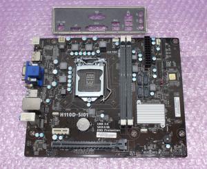 ECS製　MicroATXマザーボード　H110D-SI01　LGA1151
