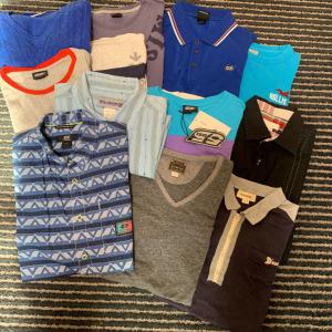 ブランドTシャツ・半袖シャツ古着12点マトメ売り☆DSL・55DSL等☆