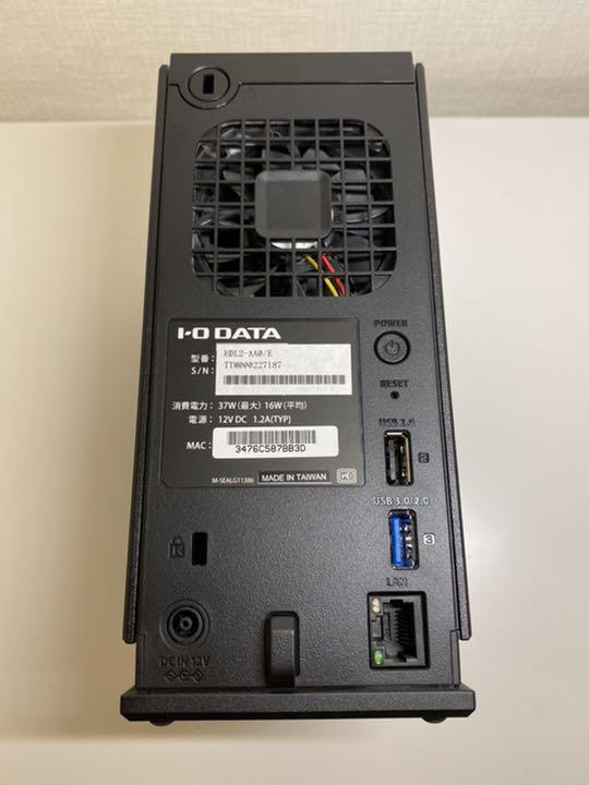 I-O DATA NAS HDL2-AA0/E ドライブレスモデル