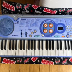 CASIO電子ピアノキーボード初心者向けLK-39アダプター付き