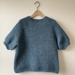 ☆handmade☆手編み ケーブル編みセーター_3