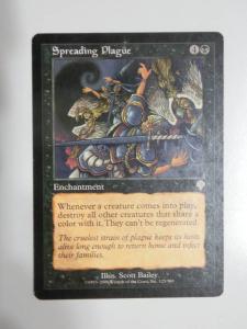 最大5000円OFFクーポン MTG 【Foil】INV 疫病の蔓延/Spreading Plague