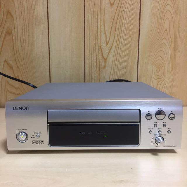 DENON DRR-F102 カセットデッキ - ラジオ・コンポ