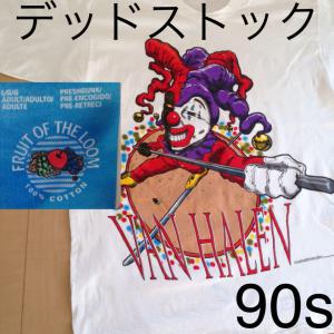 デッドストック ピエロ VAN HALEN Tシャツ 1995年製 ヴィンテージ