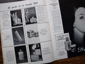 1950年代フランス 雑誌2冊 ELLEエル 洋書 インテリア ファッション