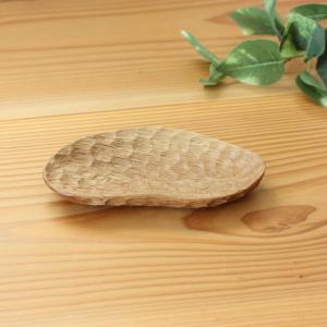 手彫りのナッツ皿 小さめ　樫の木　『アウトレット作品』_2