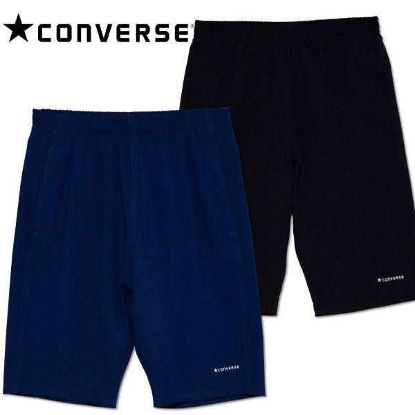 水着 ストレッチ サーフパンツ メンズ CONVERSE コンバース (810406) 無地×刺繍ロゴ 大人用 (M・L) 高校生 中学生 男子 男の子  海パン スクール水着