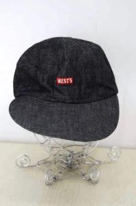 WEST OVER ALLS(ウェストオーバーオールズ)DENIM CAPキャップ帽子_1
