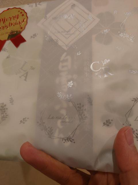送料140円 新品 白雪ふきん クリスマスプレゼント包装_3
