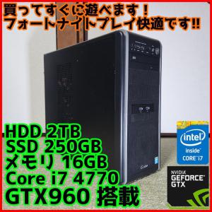 高性能ゲーミングPC】Core i5 GTX960 8GB 難しい SSD搭載✨