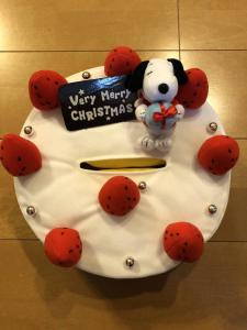 Usj スヌーピー Snoopy クリスマスケーキ ティッシュボックス 未使用