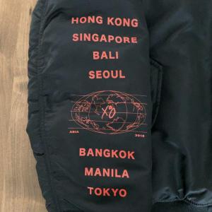 ALPHA x The Weeknd AsiaTour BomberJacket | chidori.co