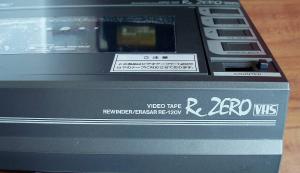 LPL RE-120V VHSビデオテープ リワインダー イレーサー Re ZERO 箱、AC