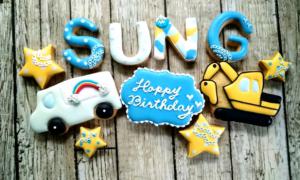 ※もっちゃん様専用 「身体に優しいアイシング卵不使用可能」「アイシングクッキー」男の子に人気！お誕生日、出産祝いにも。 クッキー ちゃちゃねね