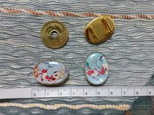 浮世絵帯留め 金魚づくし 和装 和小物 和兎庵 Watoan