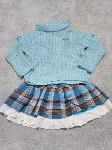 :110cm:秋冬お出かけおしゃれコーデ?: