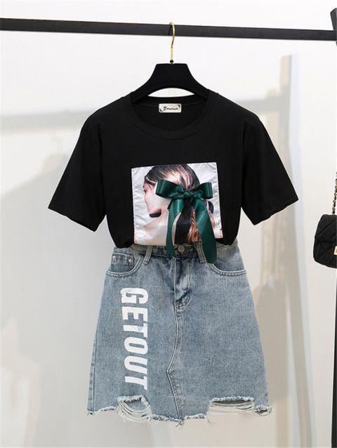 韓国ファッション INS熱い販売  CHIC気質 女性 蝶結