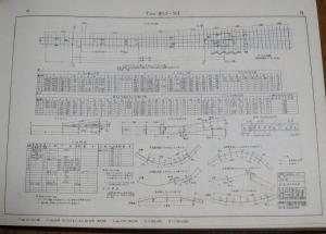 分岐器類標準設計図集(Ⅰ) 日本国有鉄道制定 Nレール用メートルネジ使用 普通分岐器類 日本鉄道施設協会発行 昭和45年第3版 266ページ