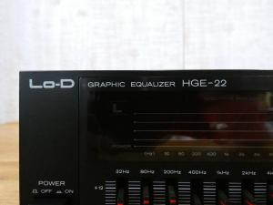 LO-D HITACHI 日立 グラフィックイコライザー HGE-22 音響機器 オーディオ @100 (2679-①)