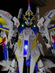 ☆G-SYSTEM 1/72 RX-104FF ペーネロペー・オデュッセウスガンダム LED発光 小改修塗装完成品☆