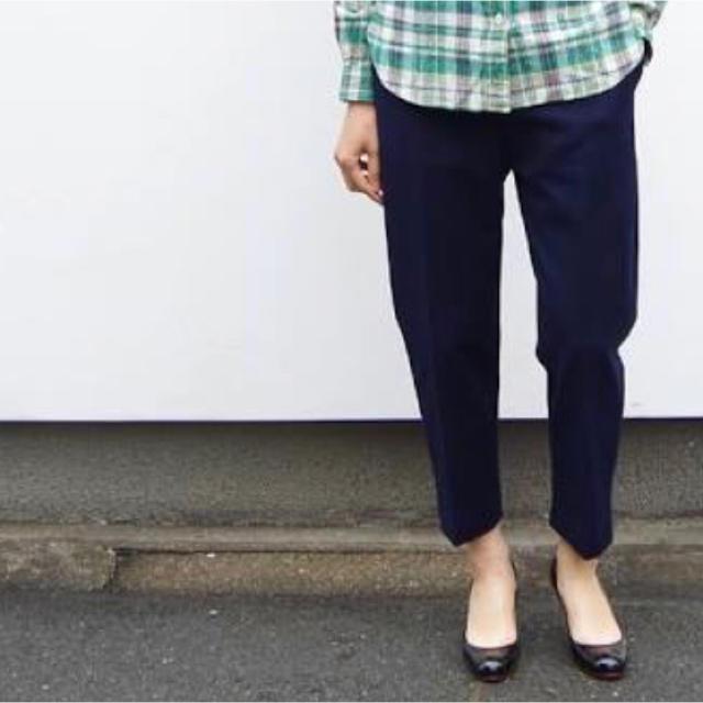 YAECA テーパード クロップドパンツ