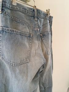 17SS UNUSED UW0569 damage denim pants デニム ダメージ アンユーズド