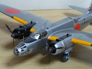 完成品 1/72 中島 キ４９ーＩ 百式重爆撃機 呑龍Ⅰ型