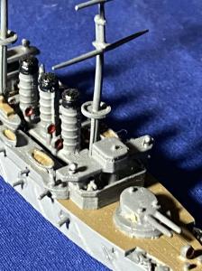 1/1250 小西製作所 金属製模型 戦艦 敷島 完成品 軍艦 巡洋艦 駆逐艦 空母 旧軍 日本軍 日本海軍 文鎮 置物 メタルシップ