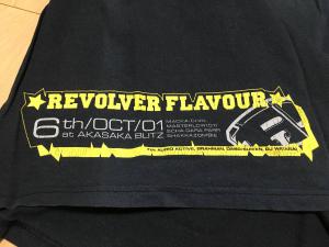 希少2001年REVOLVER FLAVOURリボルバーフレイバーイベントTシャツL