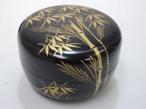 千鳥 金銀蒔絵 螺鈿細工 黒塗 長方平卓 花台 木製 漆塗 漆芸