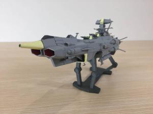 極美品】A1-1 ミムコ 松本零士ミュージアム 宇宙戦艦ヤマト 1/1000 地球防衛軍艦旗 アンドロメダDX MRDX01 希少品