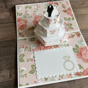 【結婚祝いカード】Wedding Cake_1