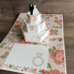 【結婚祝いカード】Wedding Cake_3
