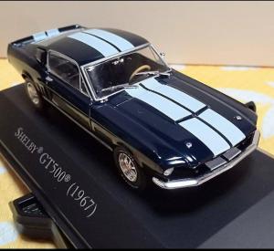 FORDMUSTANG SHLBY GT500（1967）ダイキャストモデル1/43_1