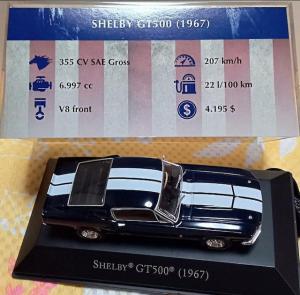 FORDMUSTANG SHLBY GT500（1967）ダイキャストモデル1/43_7