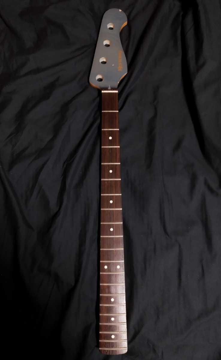 フジゲン製 History ベース ネック Fender 互換 マッチングヘッド ...