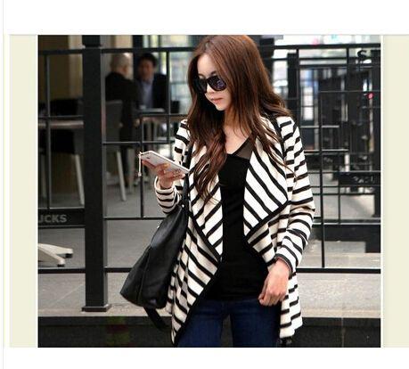 新品☆ボーダー　トッパーカーディガン　Ｍ