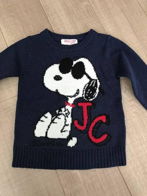 男女OKセーター110スヌーピー