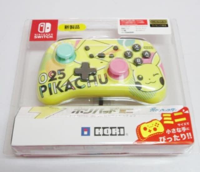 ホリパッドミニ For Nintendo Switch ピカチュウ 任天堂ライセンス商品