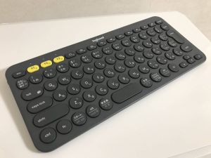 Logicool ロジクール K380 マルチデバイス Bluetoothキーボード ブラック おまけのキーボードケース付