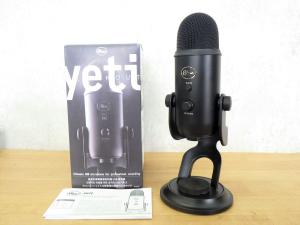 美品 Blue Yeti Microphones Blackout A Usbマイク ブルー イエティ マイクロフォン 通電ok Abc16 I7 3846