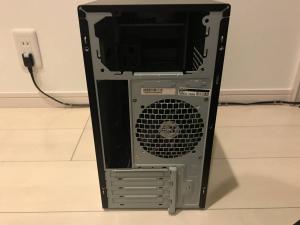 Diginnos ミニタワー PCケース DVDドライブ&ファン付 EM041 MicroATX