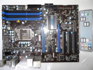 極美品 Msi H55 S01 Ms 7638 Ver 1 0 Lga1156 ハイエンド マザーボード Bios 動作検証済