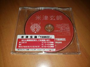 yankee 米津 人気 玄 師 cd ラベル