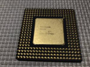 レア】初代 Pentium 60MHz FDIVバグ付 実動品 ゴールドペンティアム