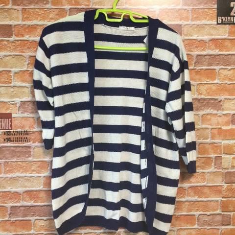 新品★五分袖　薄手ニットカーデ★M